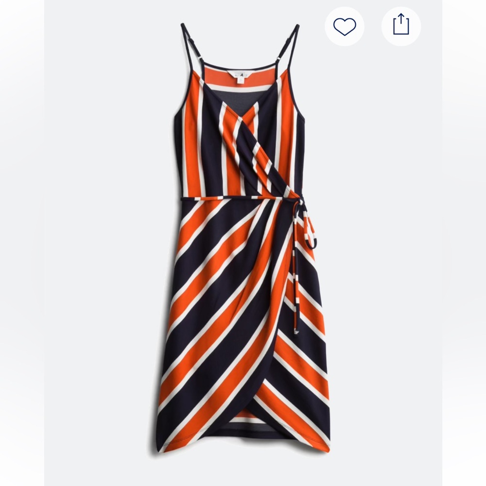 41 Hawthorn racer back dress. Tulip hem Petite Small